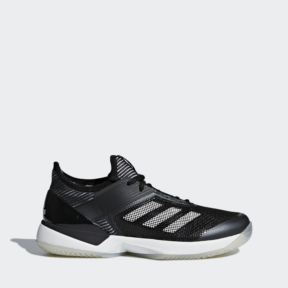 Adidas Adizero Ubersonic 3 Clay W - παπούτσια τένις γυναικεια - Μαυρα/Ασπρα/Μαυρα,Μέγεθος: EU 36 – 5